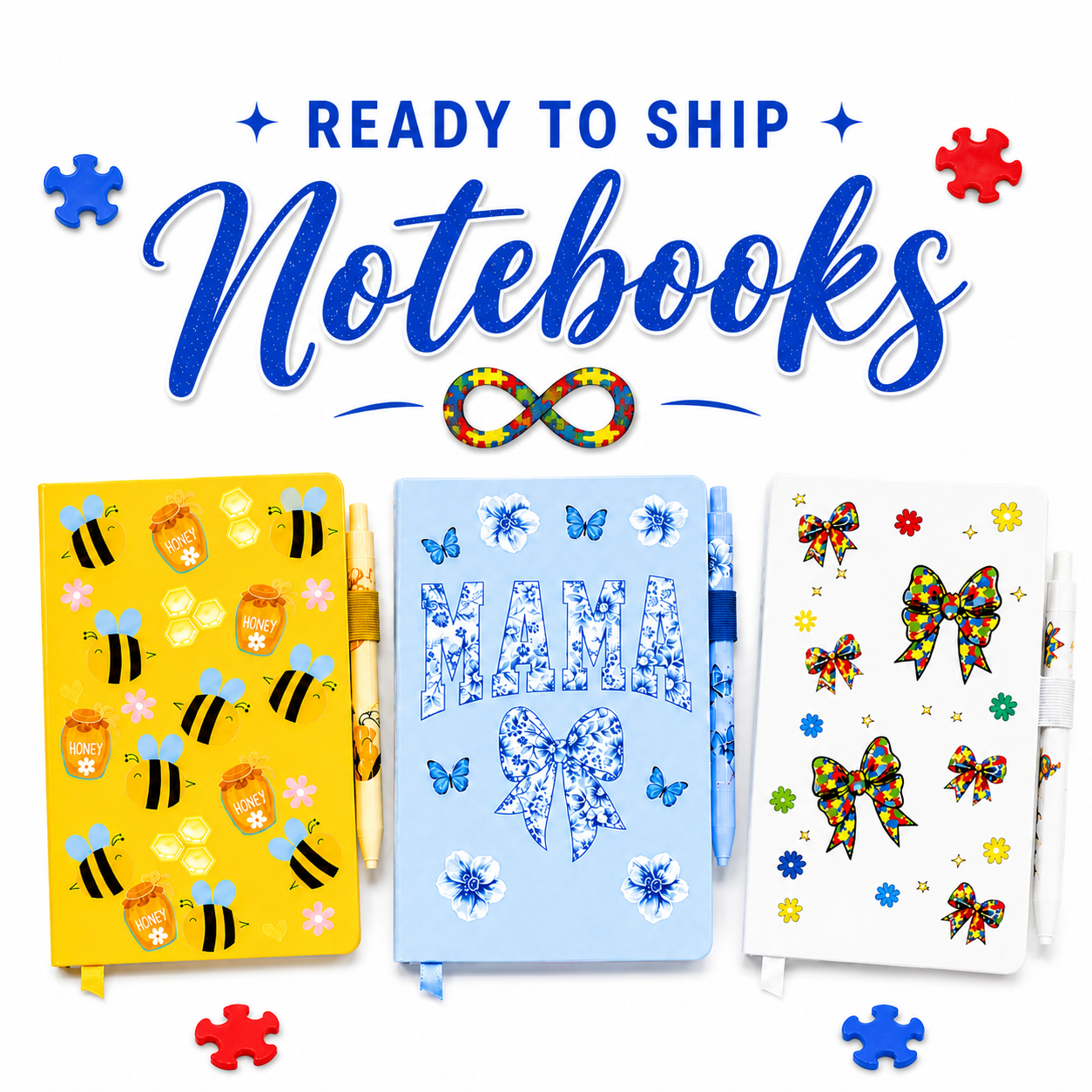 Ready To Ship- Notebooks