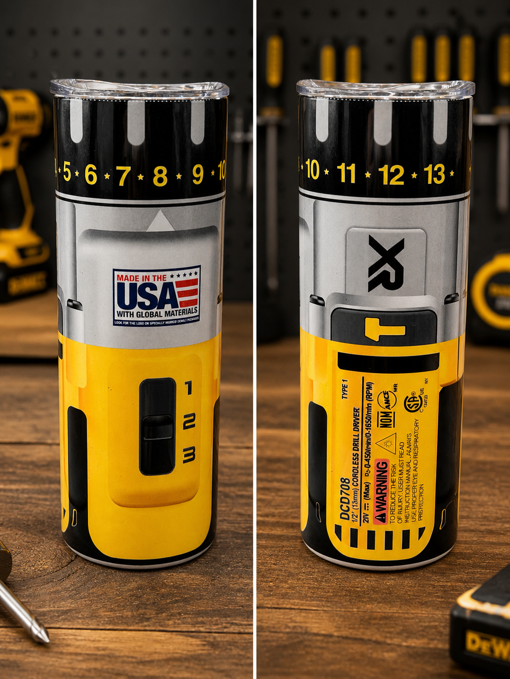 Drill- Stainless Steel Cup