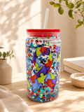 Autism- Glitter- 16 ounce Cup