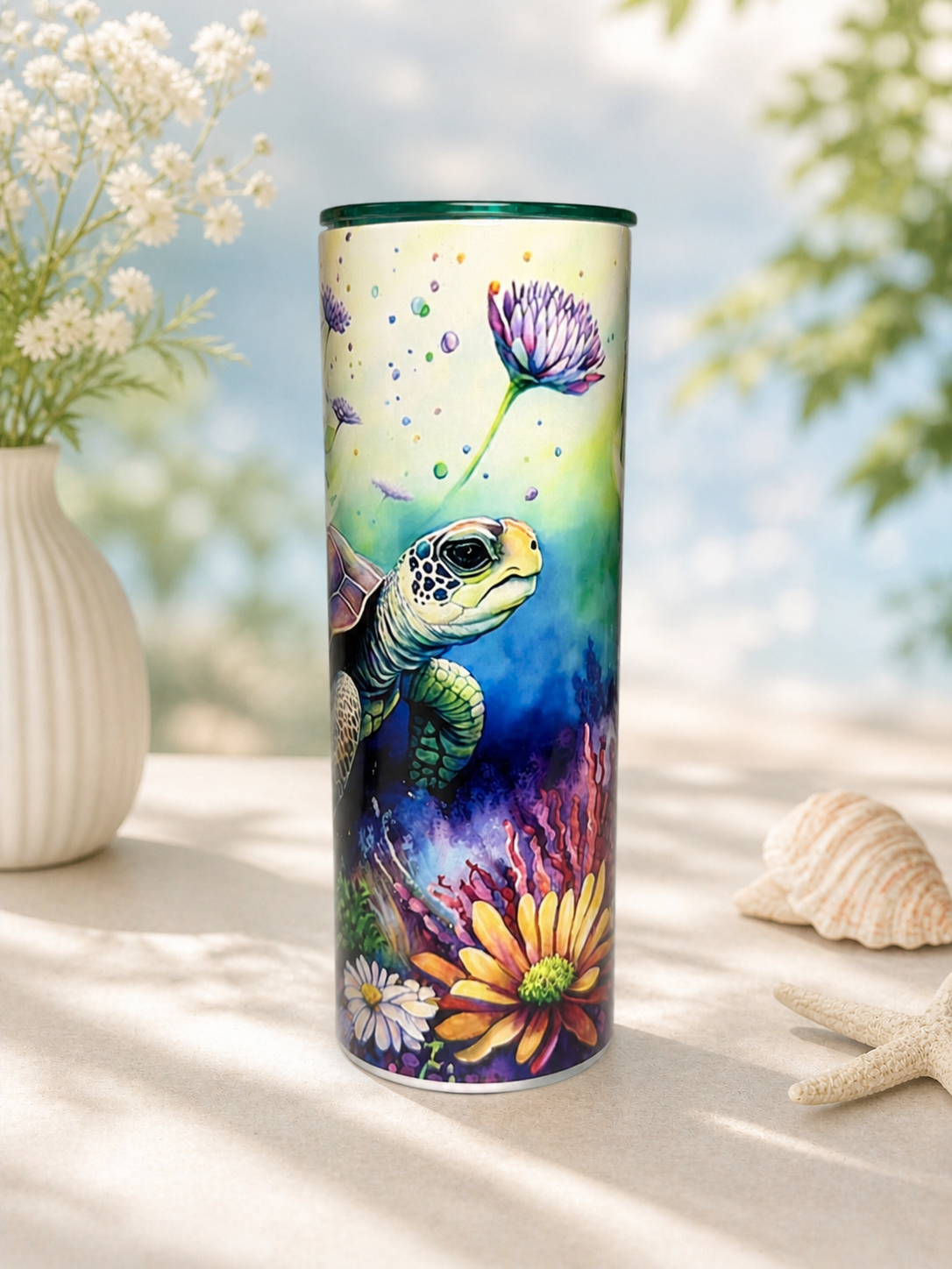 Sea Turtle- Stainless Steel Cup