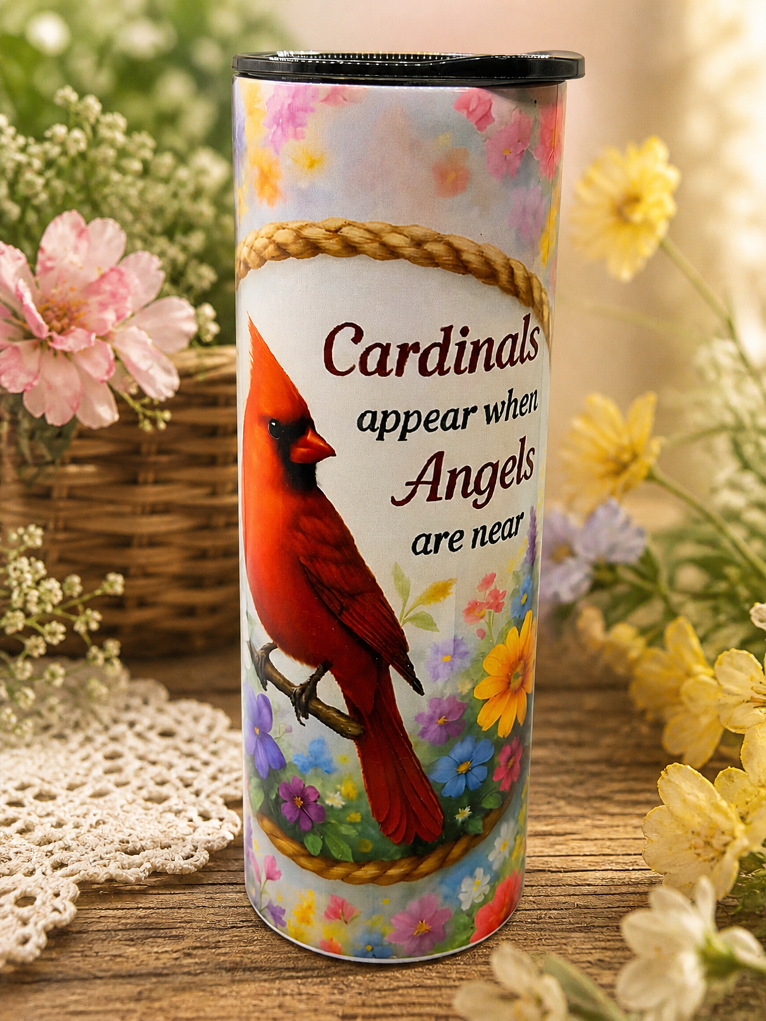 Cardinal- 20 ounce stainless steel tumbler