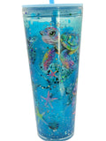 Sea Turtles-Lava- 24 ounce Cup
