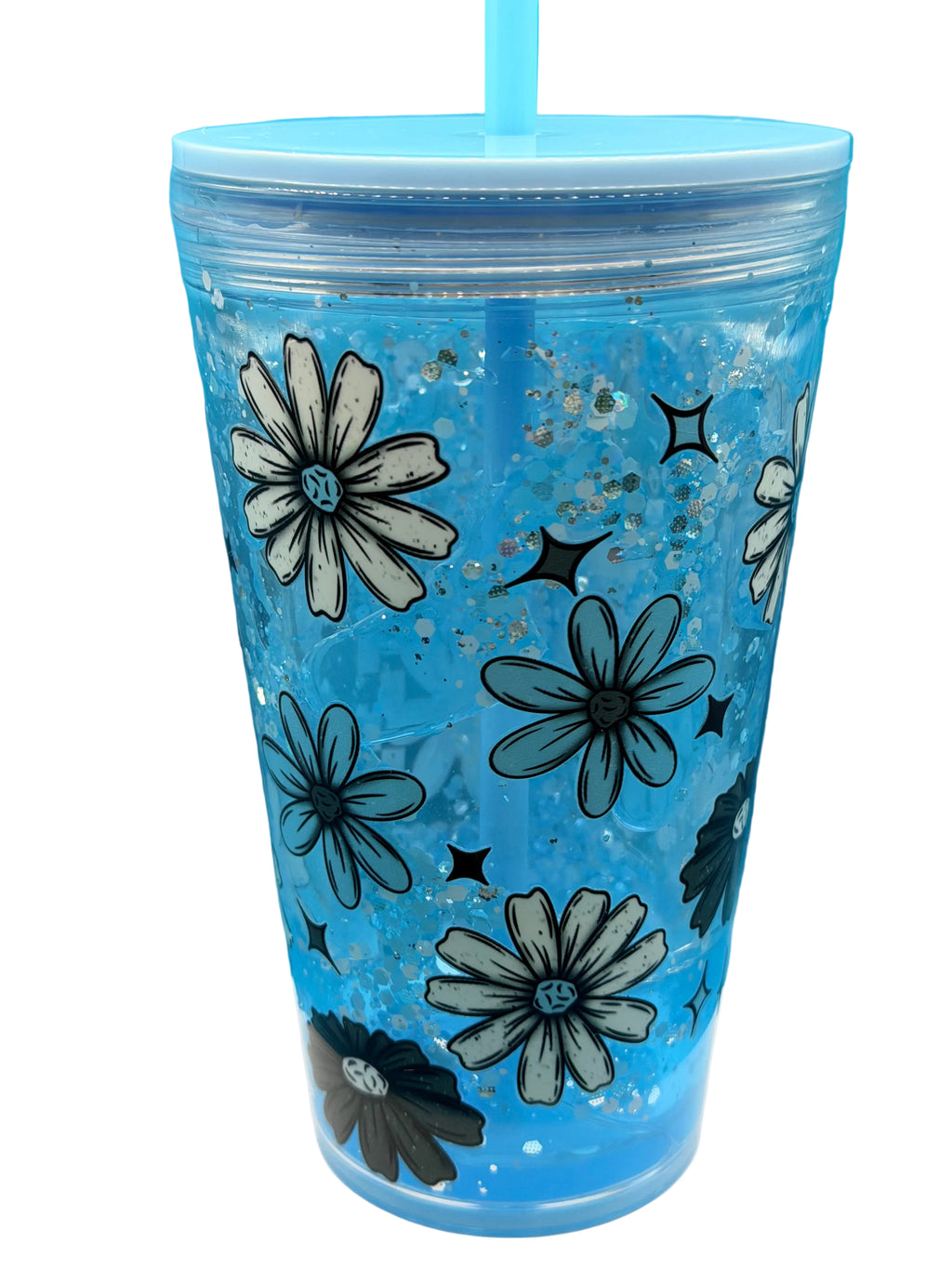 Dream Big- 16 ounce Tapered Acrylic Snow Globe Cup