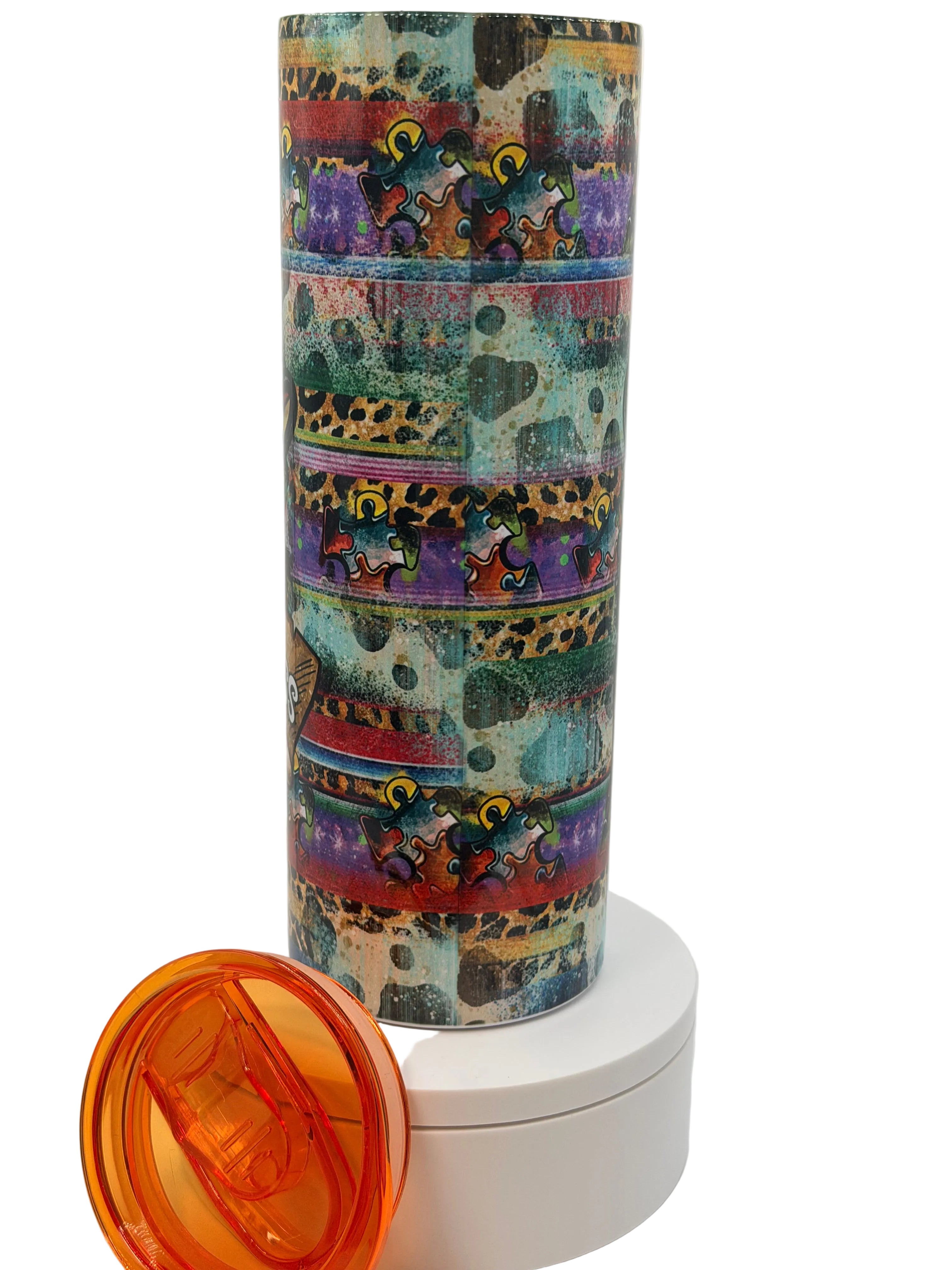 Autism Awareness- Stainless Steel Cup