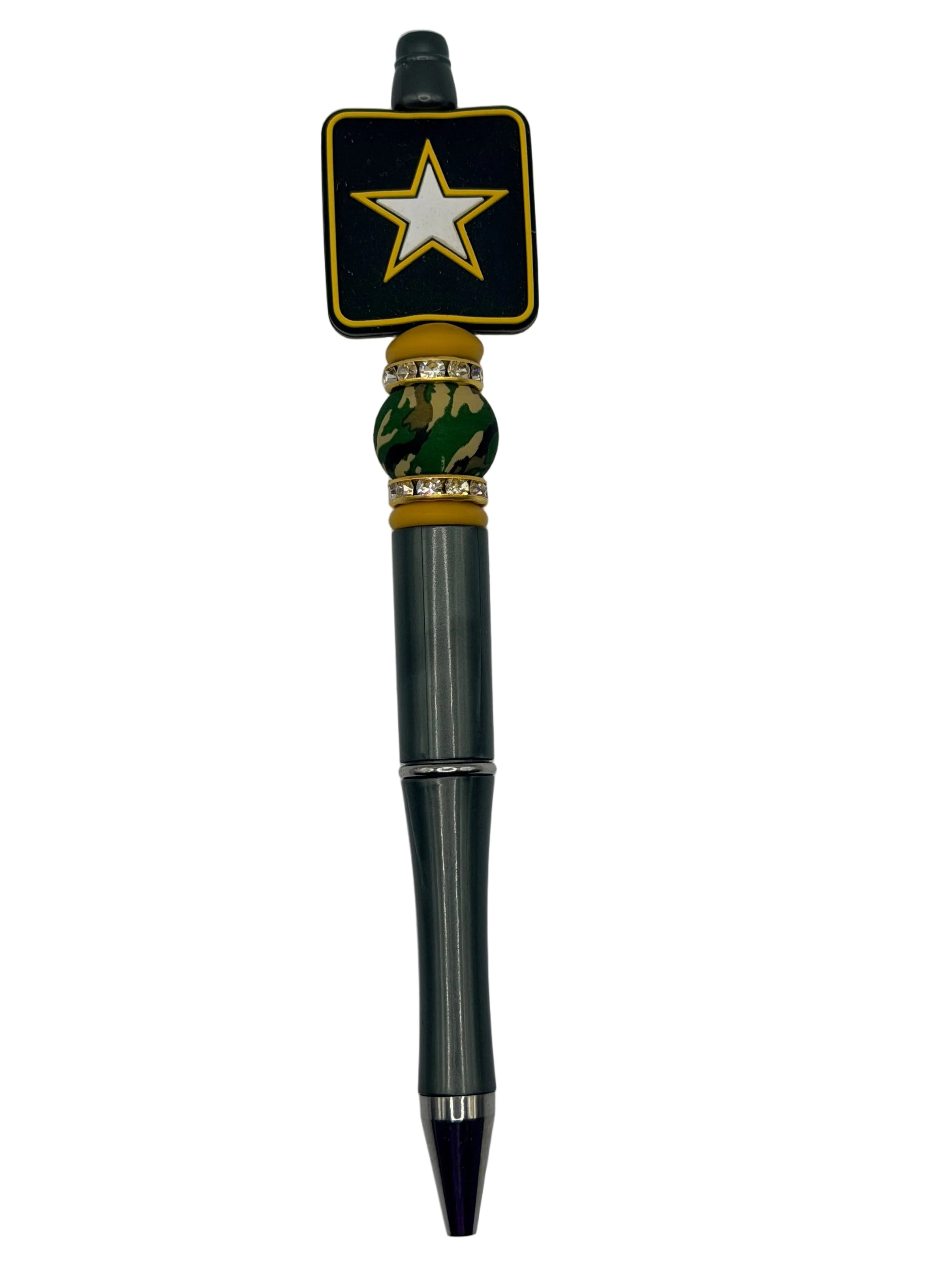 Army- Beaded Pen