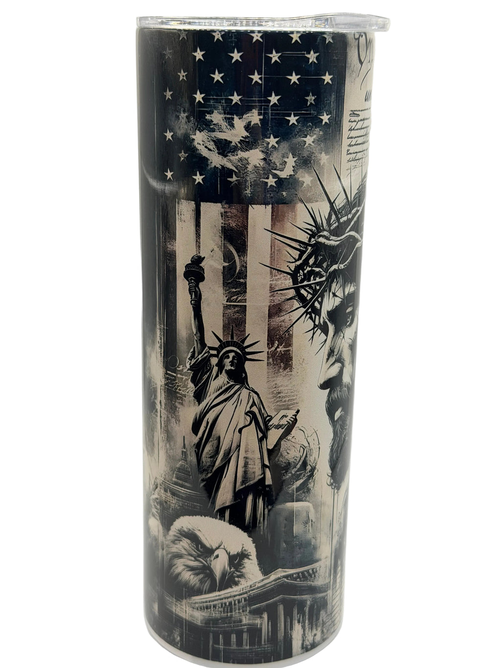 One Nation- 20 ounce stainless steel tumbler