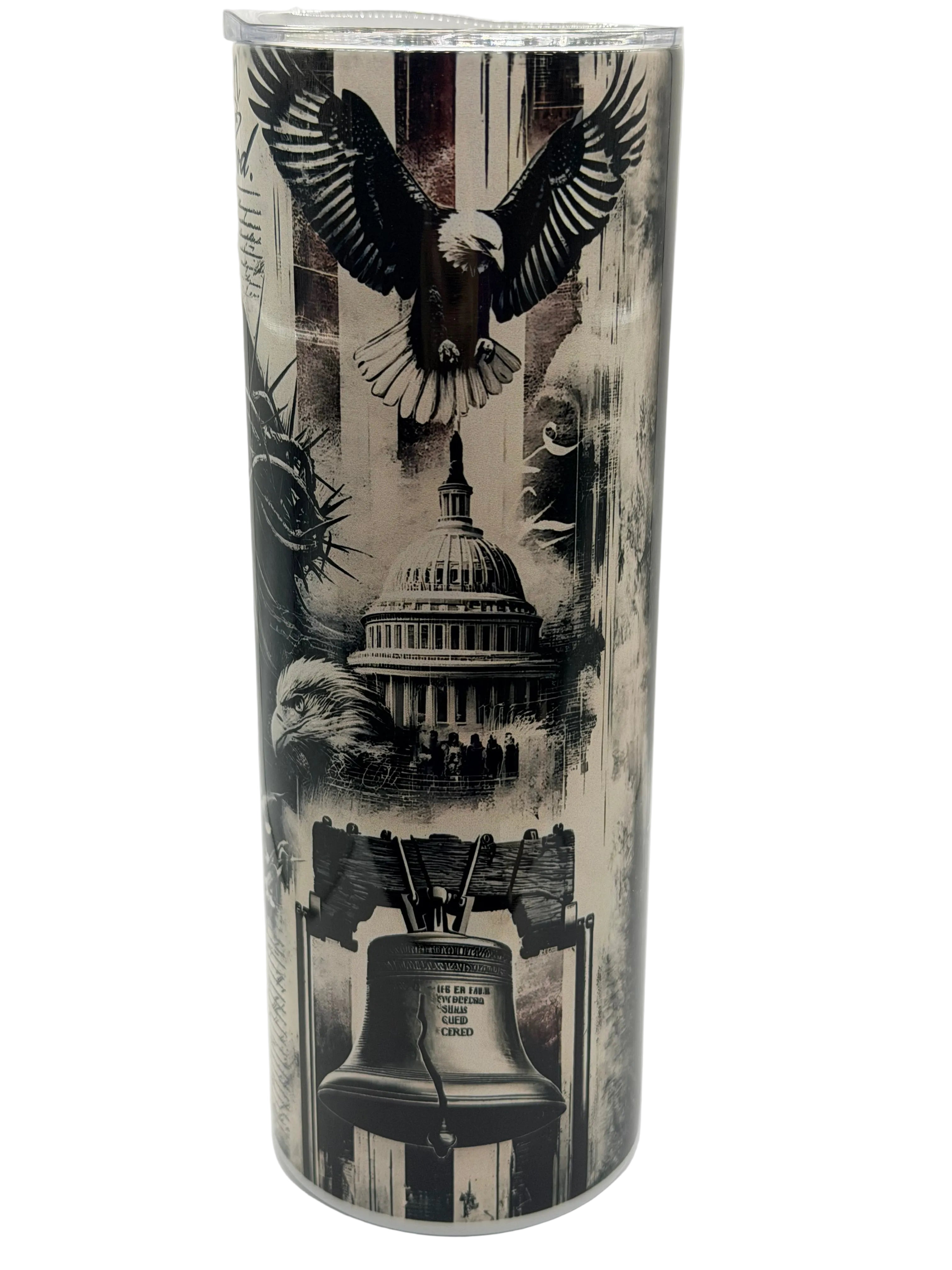 One Nation- 20 ounce stainless steel tumbler