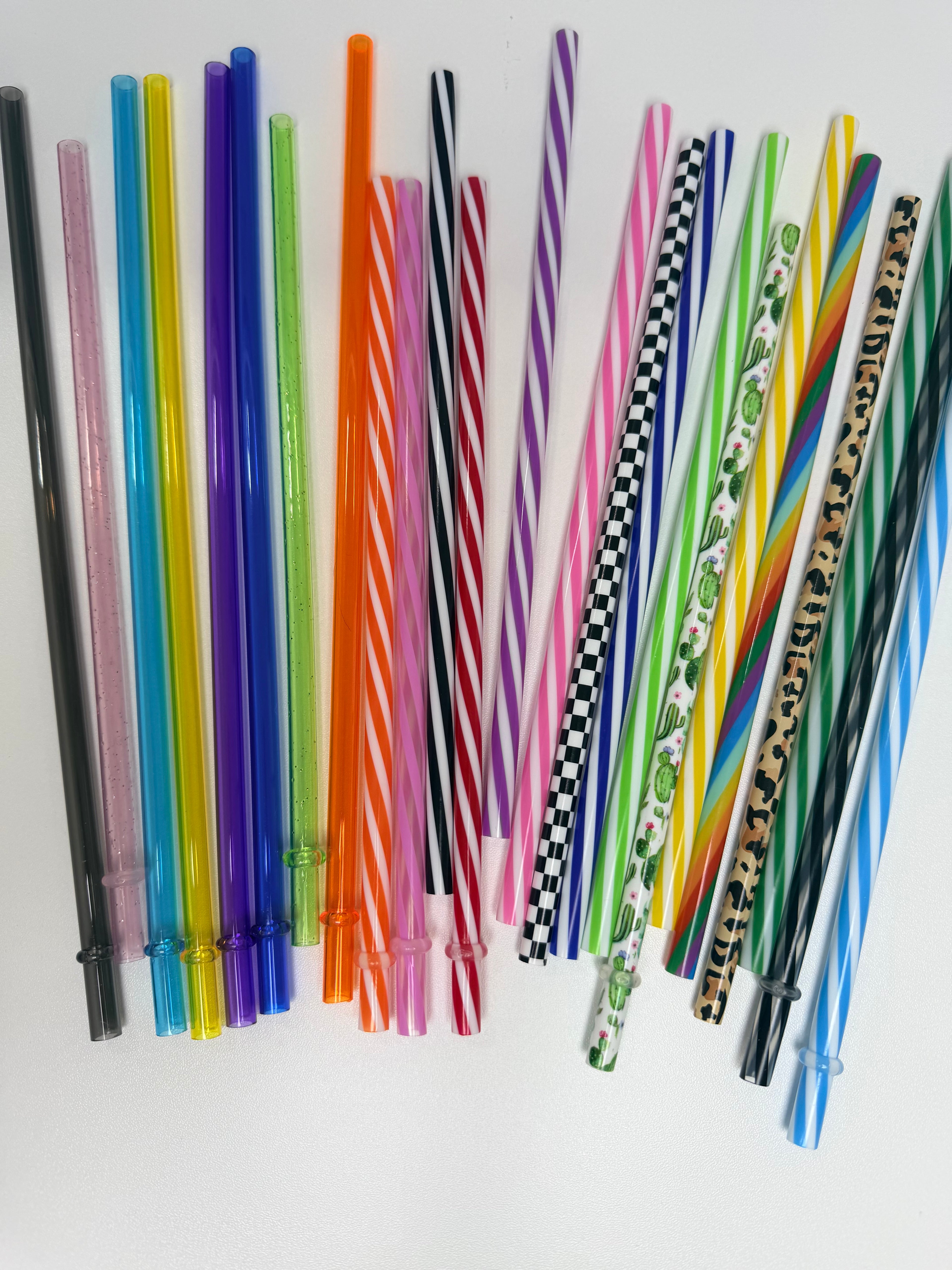 Custom Order Add-On — Striped Straw Upgrade
