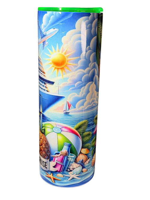 20 oz Stainless Steel Tumbler- Life is Better on a Cruise