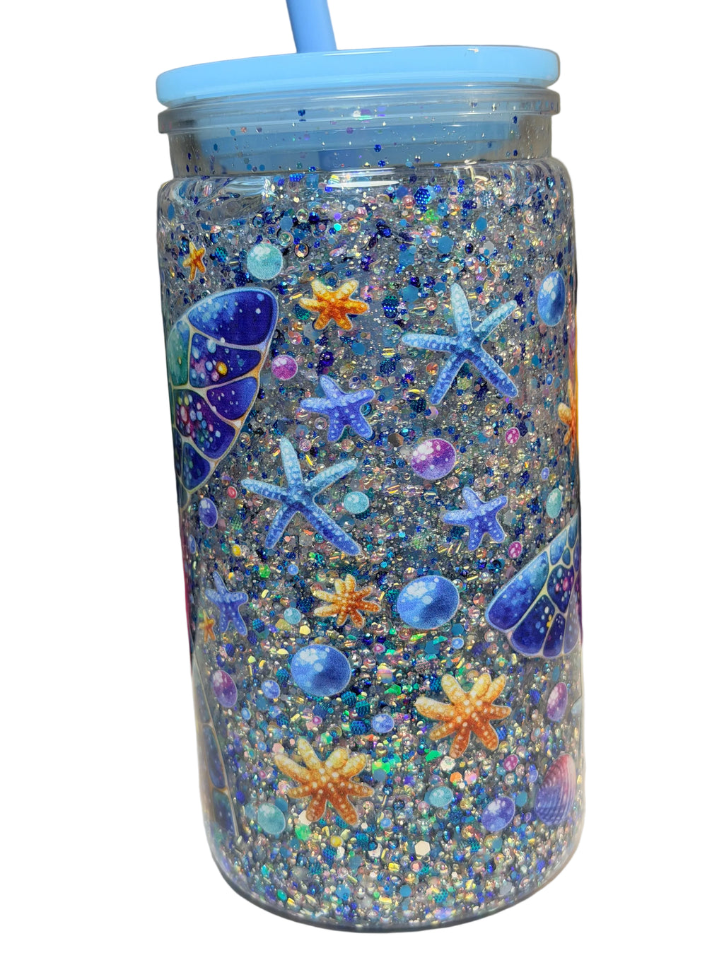 16 ounce Acrylic Tumbler- Glow Turtle