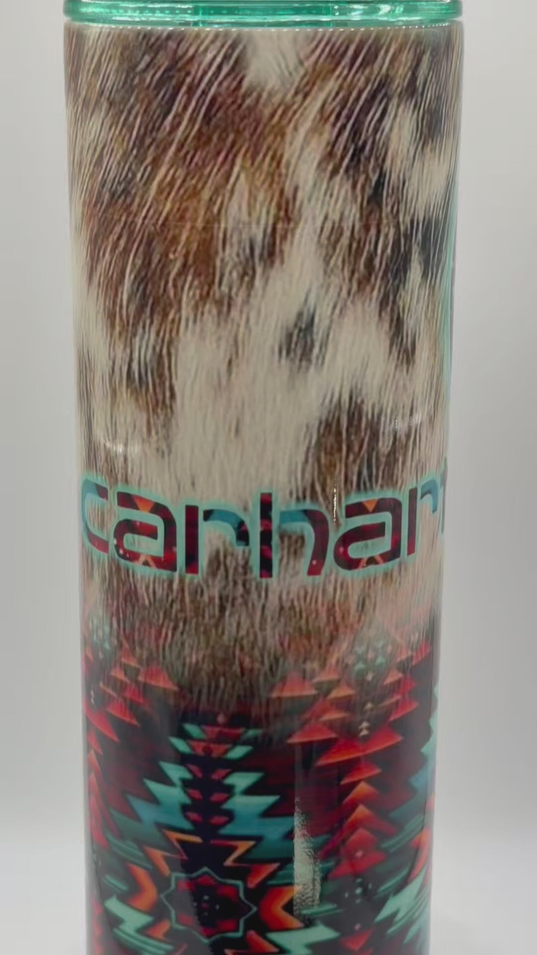 Western Themed- Stainless Steel Cup