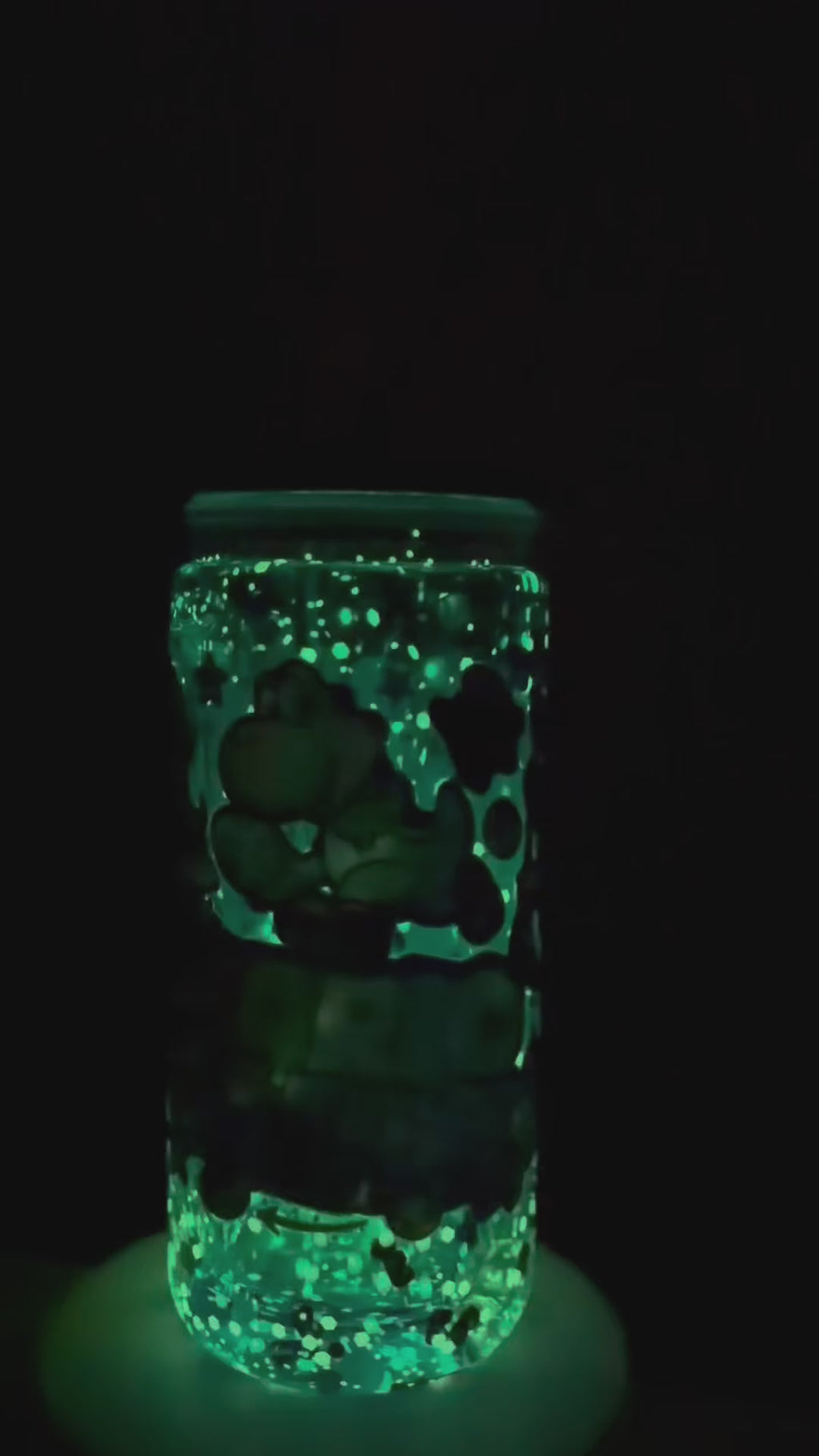 Mario- 20 ounce Acrylic Drip Cup- Glow