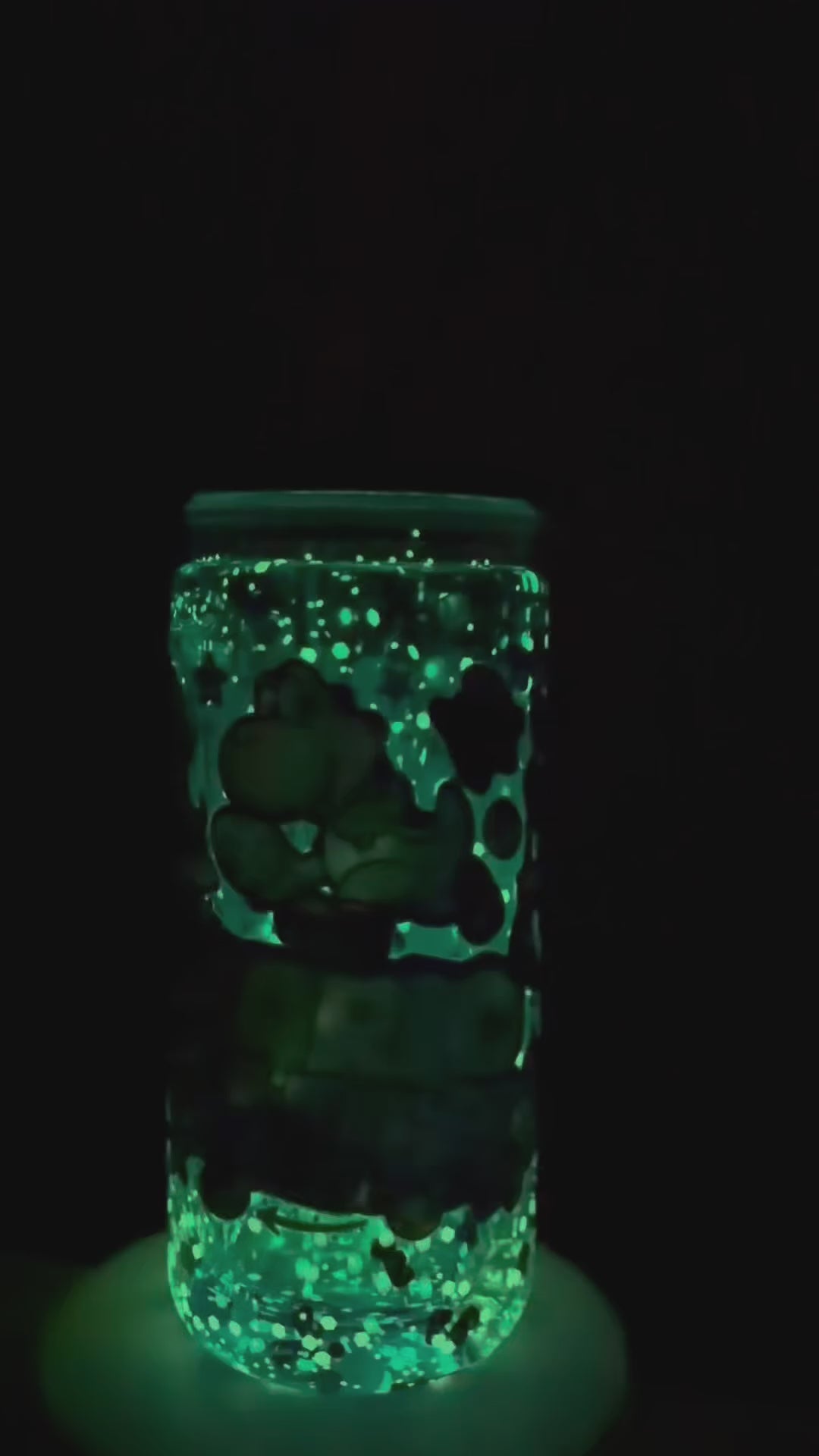 Mario- 20 ounce Acrylic Drip Cup- Glow