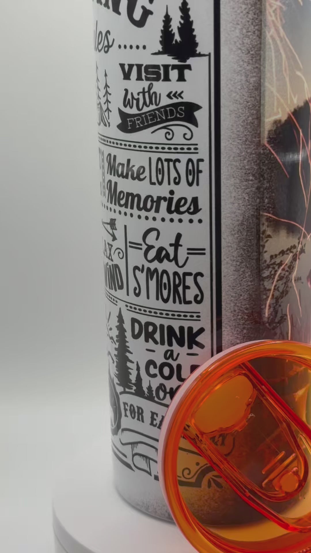 Camping Rules- Stainless Steel Cup