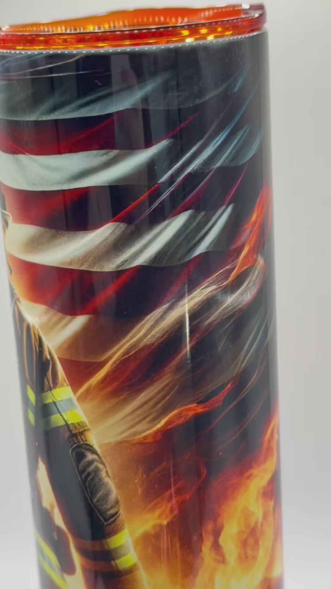 Fire Fighter- Stainless Steel Cup