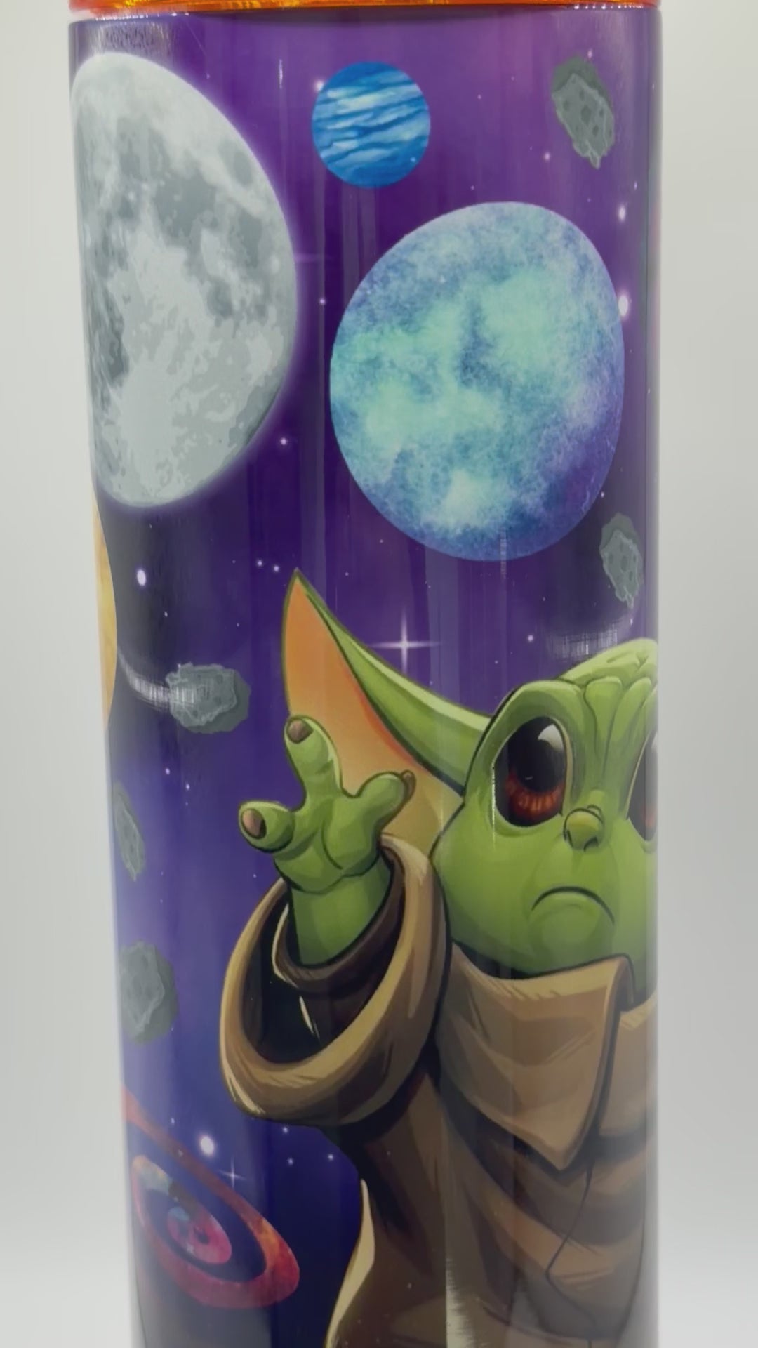 Yoda and Space- Stainless Steel Cup