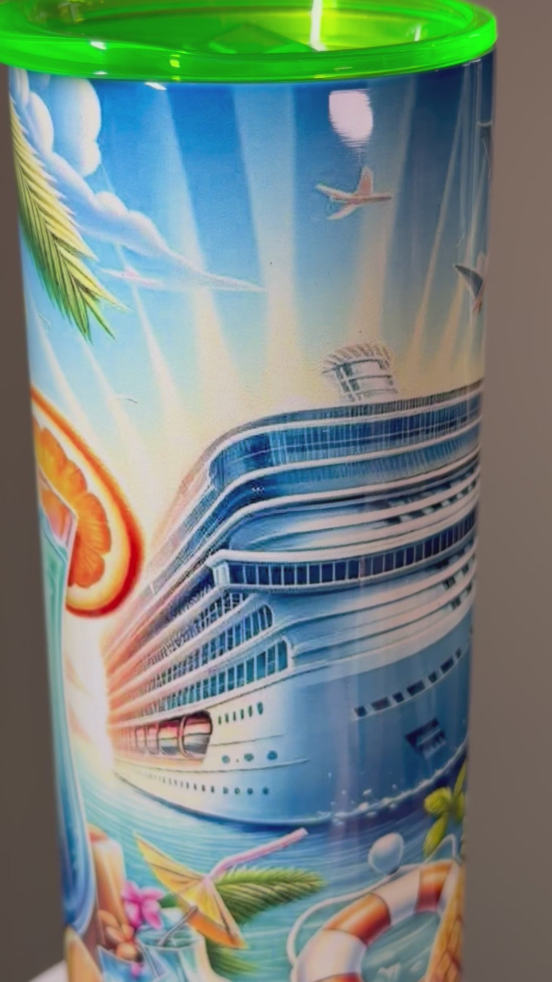 20 oz Stainless Steel Tumbler- Life is Better on a Cruise